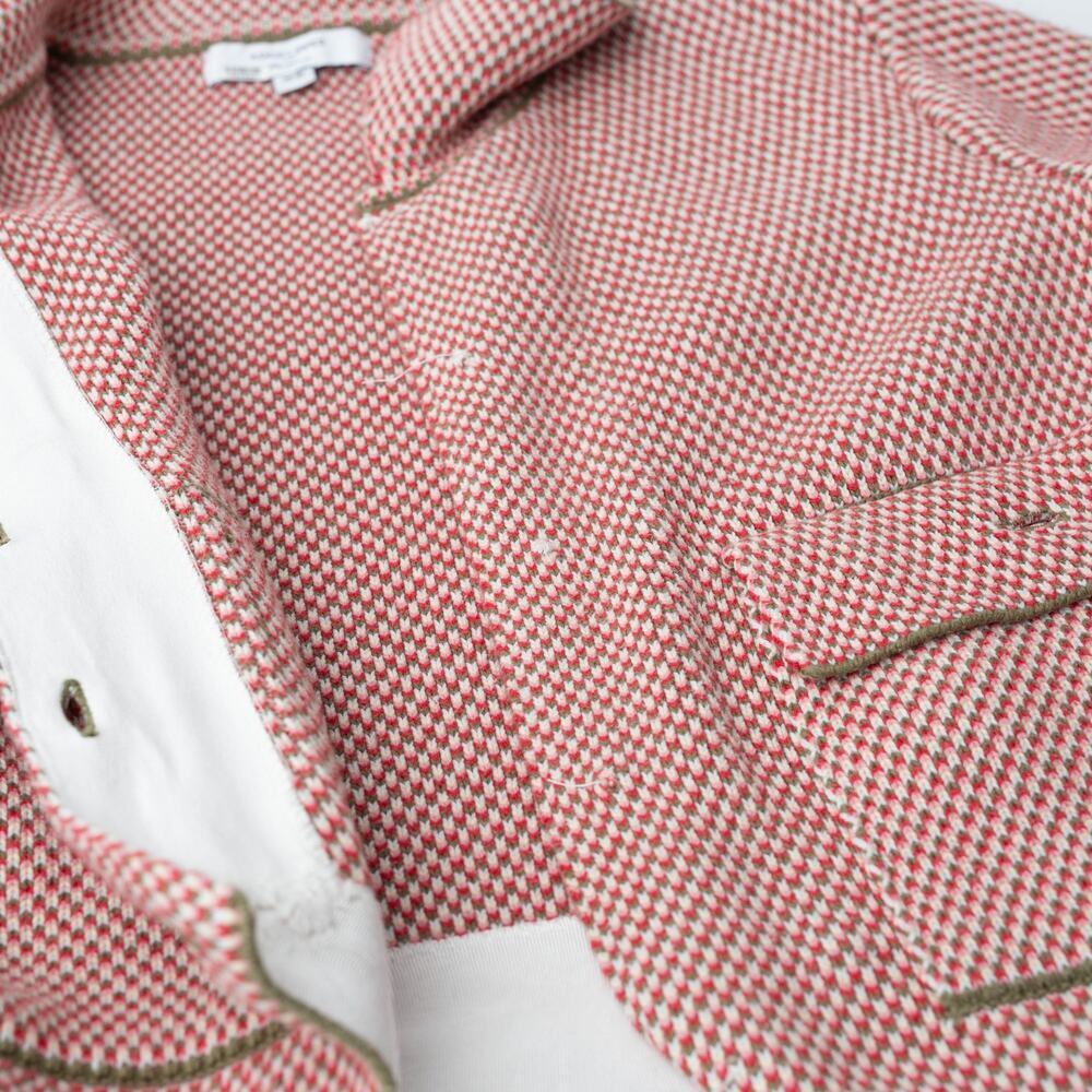 Adam Lippes x RTR Pink Knit Collared Jacket - Picture 10 of 10